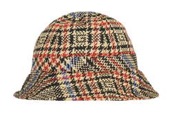 Gucci Checked Bucket Hat, Polyamide, Multi, MII, 3*